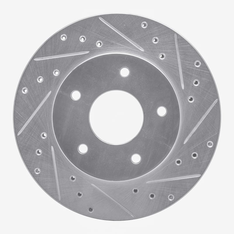 R1 Concepts — R1 78-81 Pontiac Firebird Rear Right Drilled & Slotted Silver Brake Rotor
R1 Brake Rotor Drill