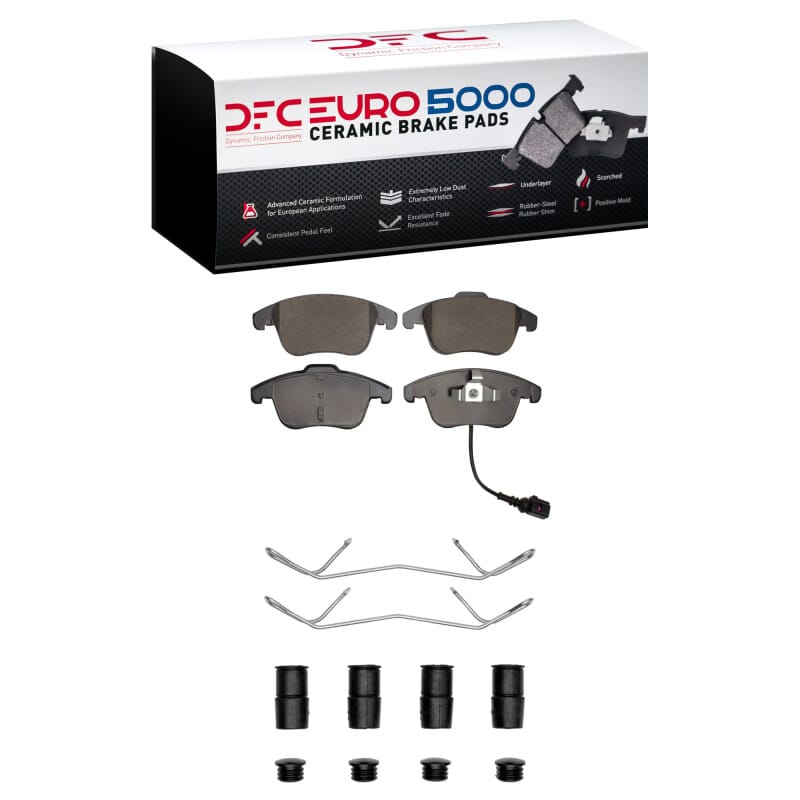 DFC — DFC 09-24 Audi Q3 (Mexico) Front Euro 5000 Ceramic Brake Pads and Hardware Kit
DFC EURO Pads + HW