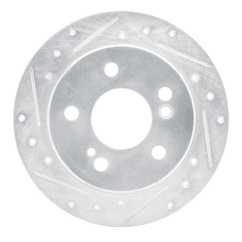 R1 Concepts — R1 83-95 Mercedes-Benz E300 Rear Left Drilled & Slotted Silver Brake Rotor
R1 Brake Rotor Drill