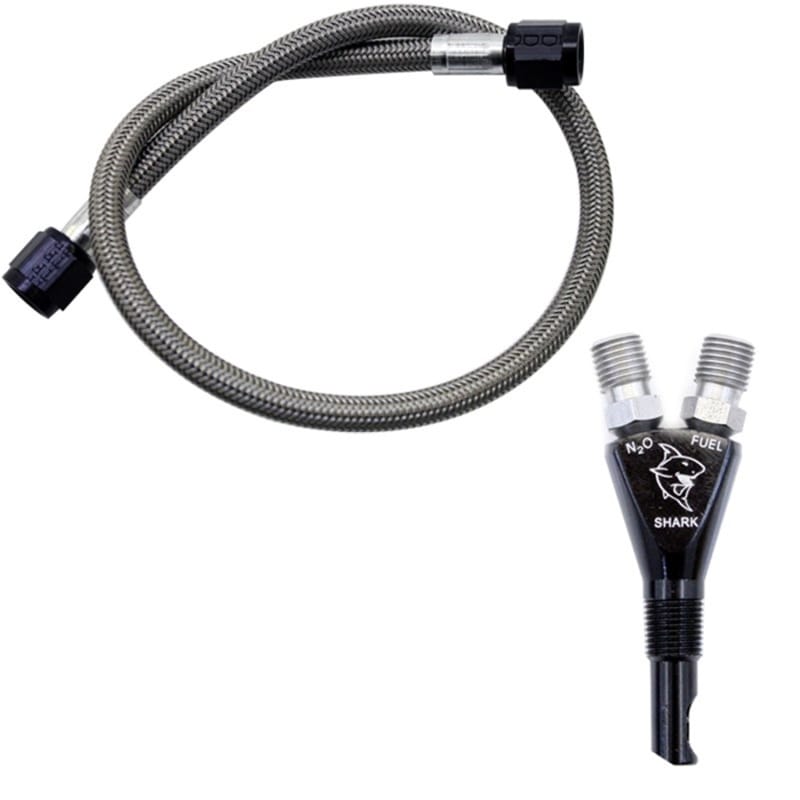 Nitrous Express — Nitrous Express Shark SHO 400 HP EFI Nozzle w/2ft SHO Hose
N2ONozzle
Nozzle