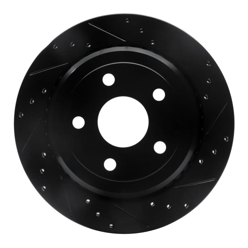R1 Concepts — R1 11-25 Dodge Durango Rear Right Drilled & Slotted Black Brake Rotor
R1 Brake Rotor Drill