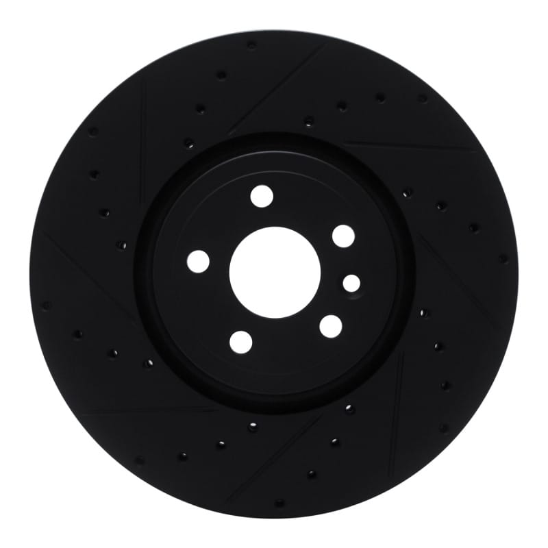 R1 Concepts — R1 2017-2020 Jaguar F-Pace Front Left Drilled & Slotted Black Brake Rotor
R1 Brake Rotor Drill