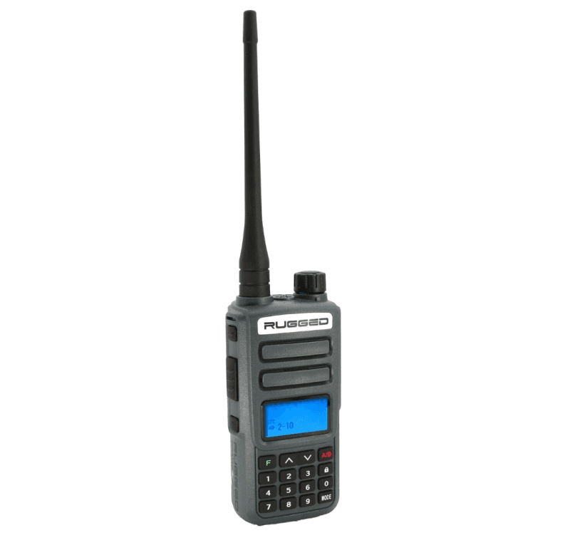 Rugged Radios — Rugged Radios Rugged GMR2 PLUS - GMRS / FRS Two Way Handheld Radio Grey