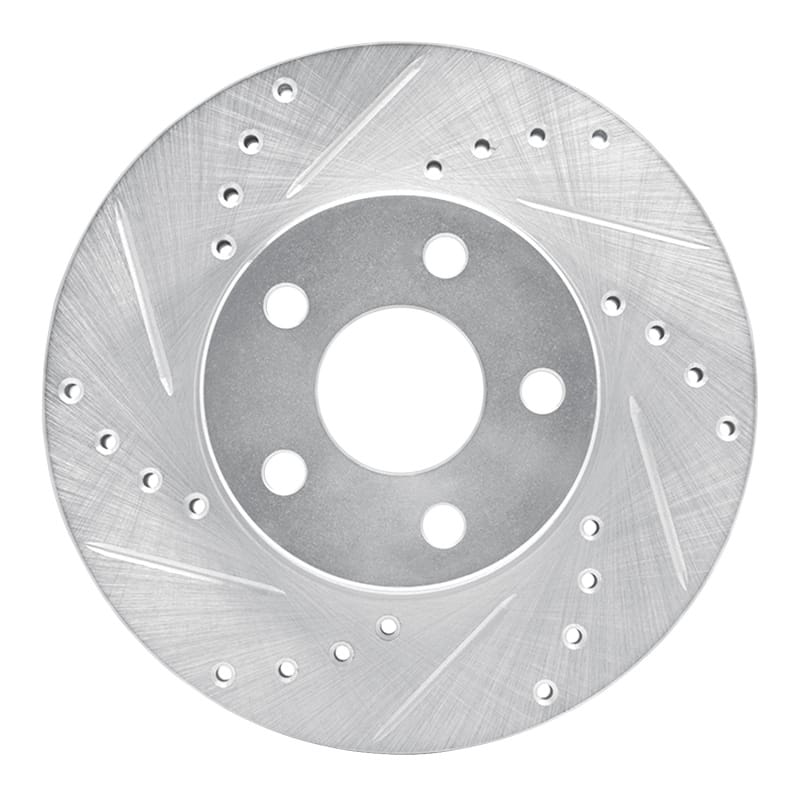 R1 Concepts — R1 90-05 Buick Skylark Front Left Drilled & Slotted Silver Brake Rotor
R1 Brake Rotor Drill