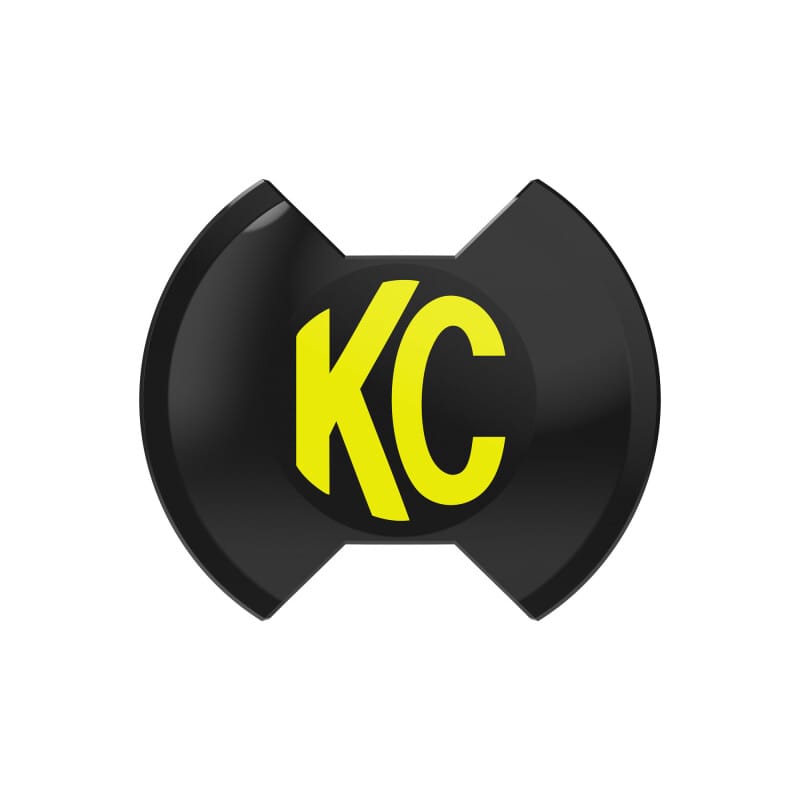 KC HiLiTES — KC HiLiTES SlimLite 8in. LED Light Cover (Cover Only) - Black