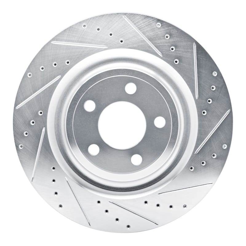 R1 Concepts — R1 20-25 Ford Explorer Rear Right Drilled & Slotted Silver Brake Rotor
R1 Brake Rotor Drill