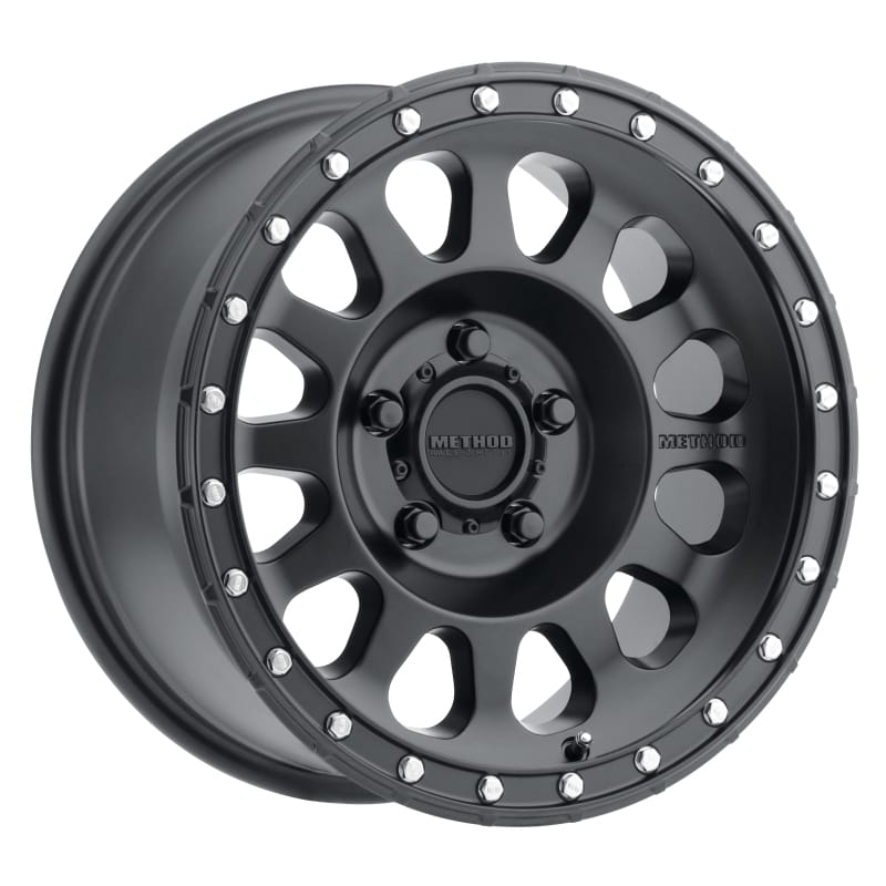 Method Wheels — Method MR315 17x9 -12mm Offset 5x5 71.5mm CB Matte Black Wheel