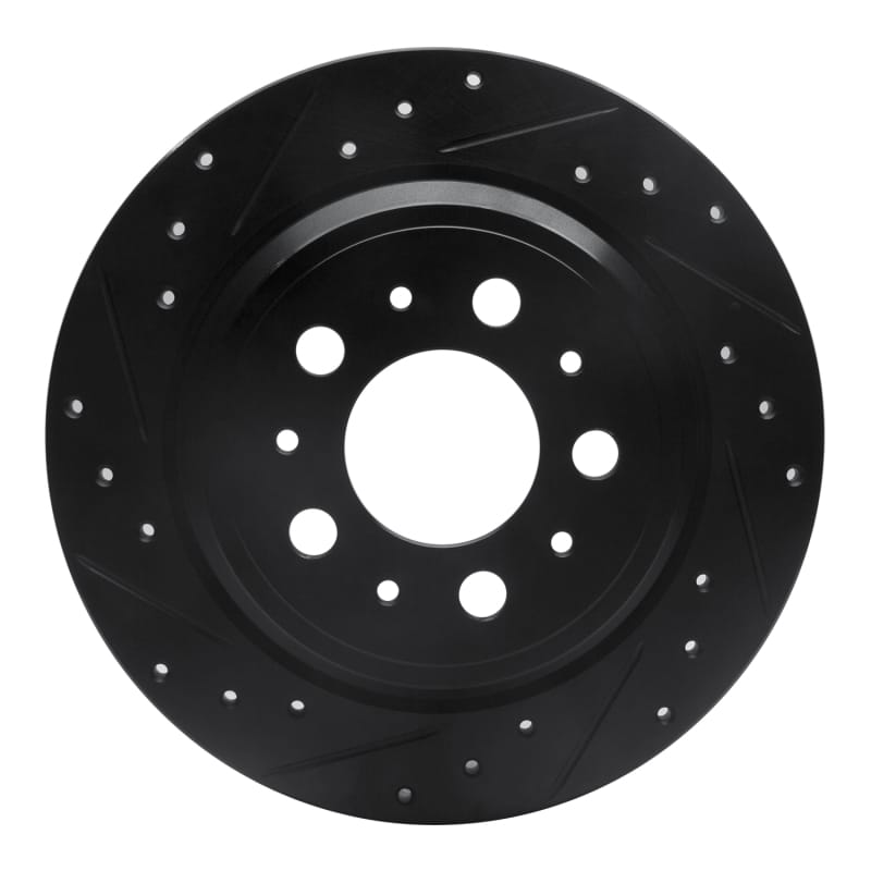 R1 Concepts — R1 99-09 Volvo V70 Rear Left Drilled & Slotted Black Brake Rotor
R1 Brake Rotor Drill