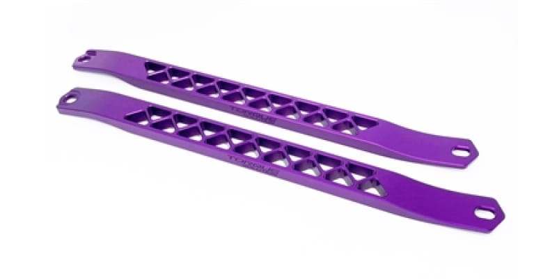 Torque Solution — Torque Solution Billet Strut Cross Braces (Purple) Toyota GR Supra MKV A90 / A91