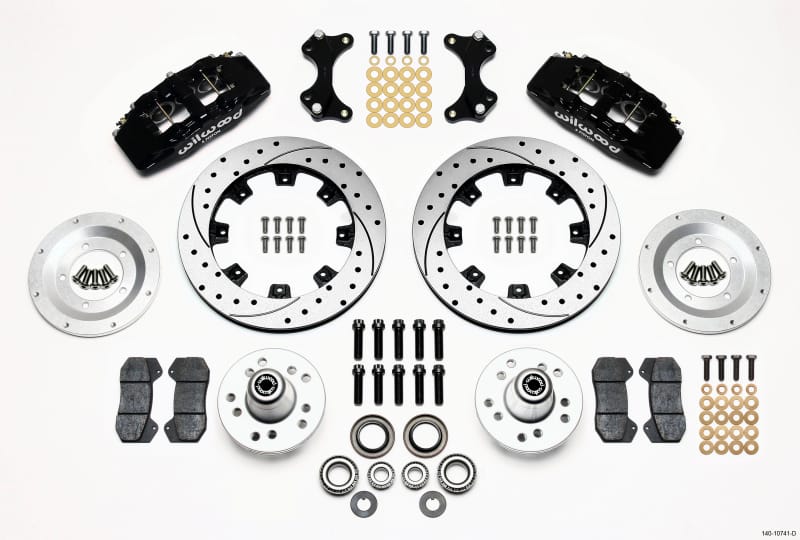 Wilwood — Wilwood Dynapro 6 Front Hub Kit 12.19in Drilled WWE ProSpindle
BRAKE KIT