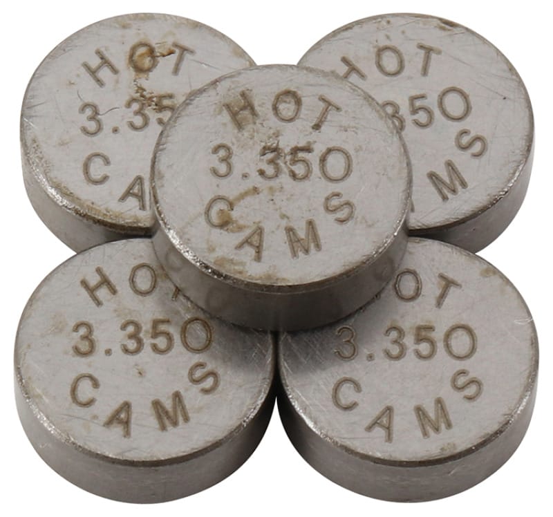 Hot Cams — Hot Cams Shim Kits 3.350mm Thickness - 5 Pack