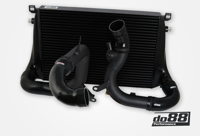 do88 — do88 VAG 2.0T EA888 Gen4 (300+hp) BigPack Intercooler Kit w/Black Hoses