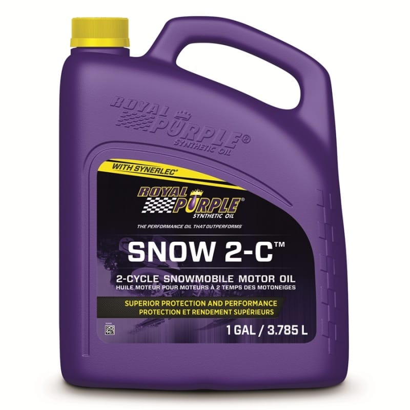 Royal Purple — Royal Purple Snow 2-C Synthetic 2-Cycle Snowmobile Motor Oil - 1 Gallon
2-Cycle Motor Oil