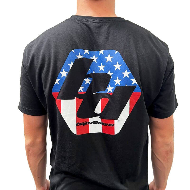 Baja Designs — Baja Designs Freedom Mens T-Shirt Universal - XL Black