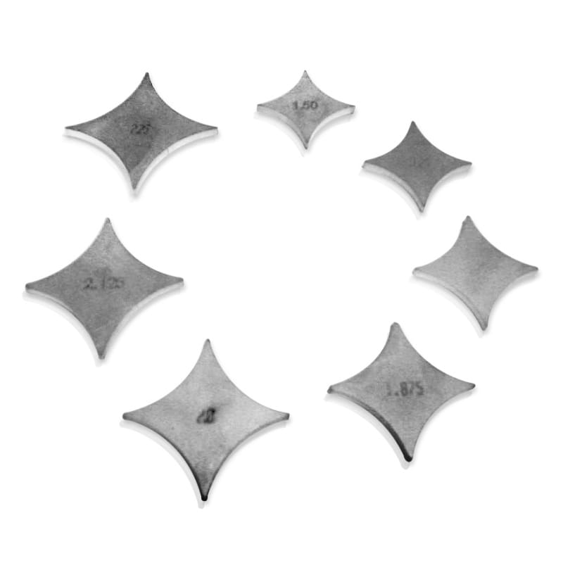 Stainless Works — Stainless Works 1.875in Dia Collector Diamond
Filler Diamond