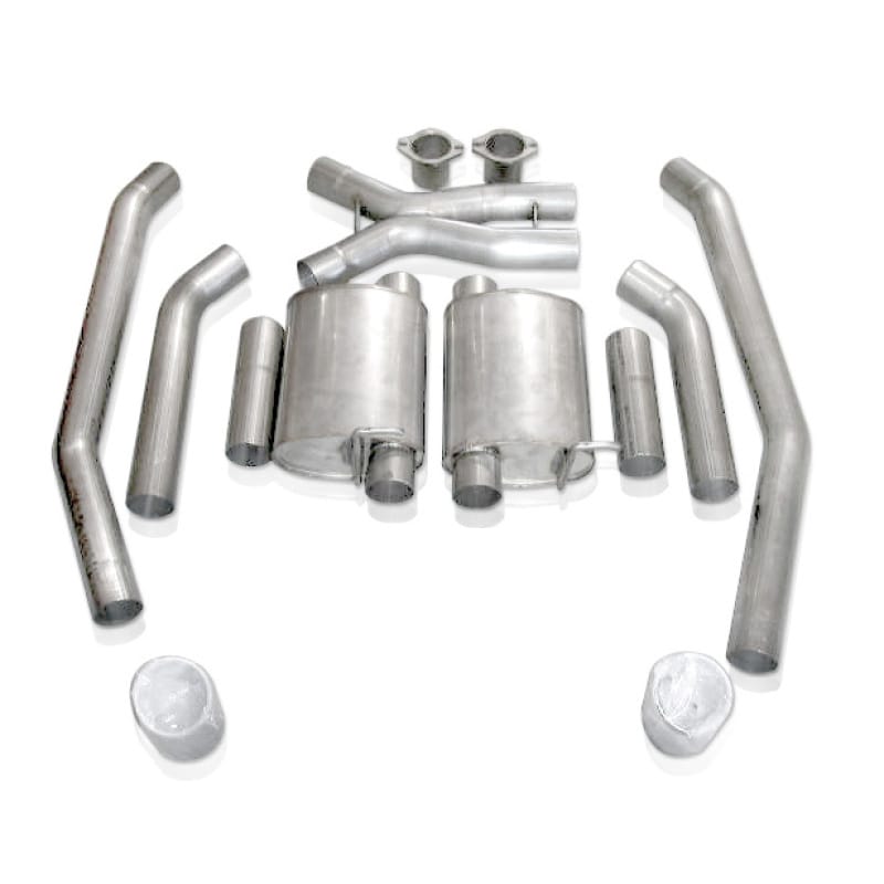 Stainless Works — Stainless Works 2005-06 GTO 3in Catback Chambered Mufflers X-Pipe
Exhaust System