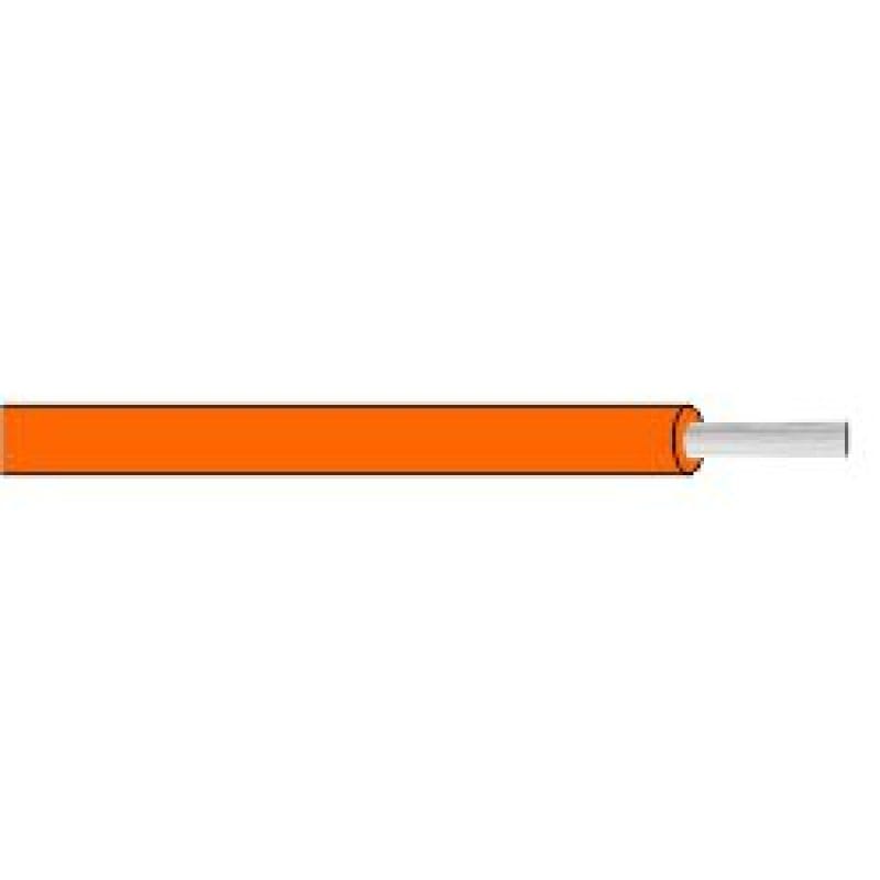 NAMZ — NAMZ GXL Primary Wire Bare-Copper 25ft. Spool 12g - Orange