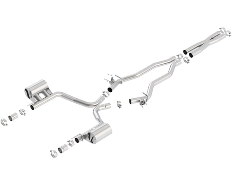 Borla — Borla 15-16 Dodge Challenger SRT/Scat Pcak 6.4L V8 ATAK Catback Exhaust
Cat-Back System