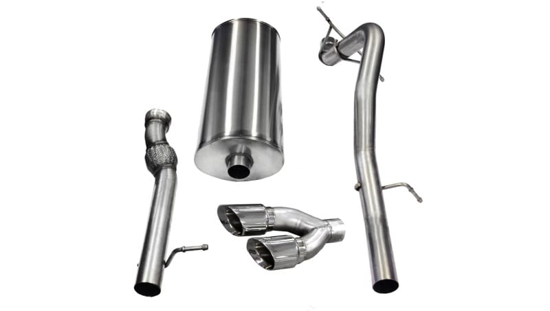 CORSA Performance — Corsa 2011-2014 Cadillac Escalade ESV 6.2L V8 Polished Sport Cat-Back Exhaust
Exhaust