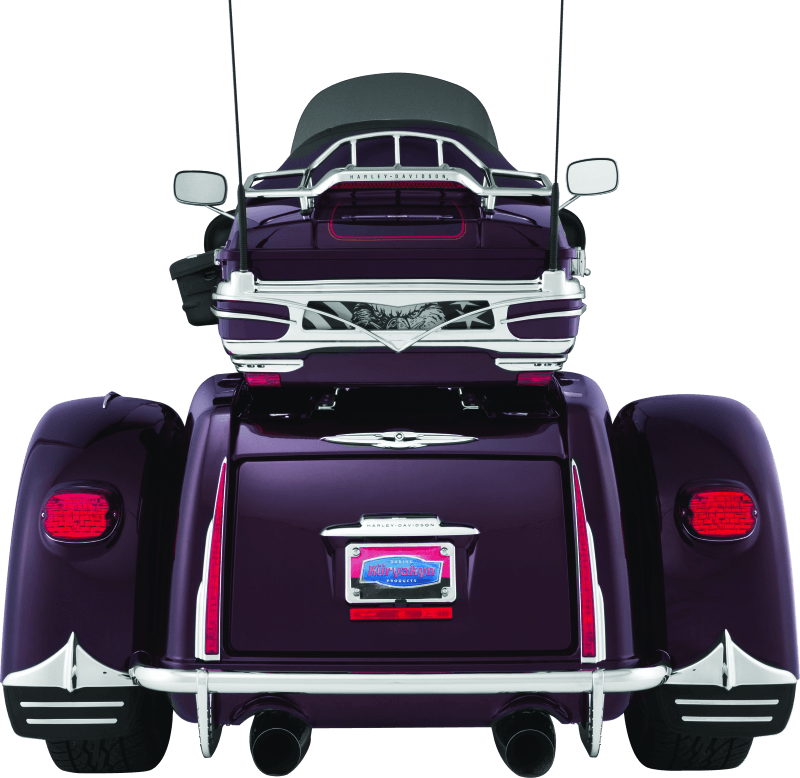 Kuryakyn — Trunk Latch/Keyhole Accent For Trikes Chrome