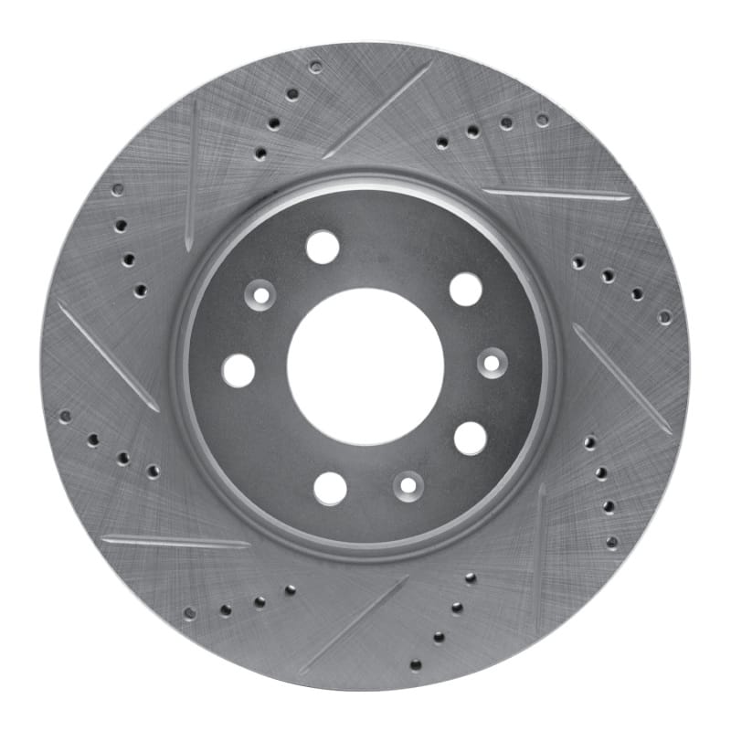 R1 Concepts — R1 03-08 Cadillac CTS Front Left Drilled & Slotted Silver Brake Rotor
R1 Brake Rotor Drill