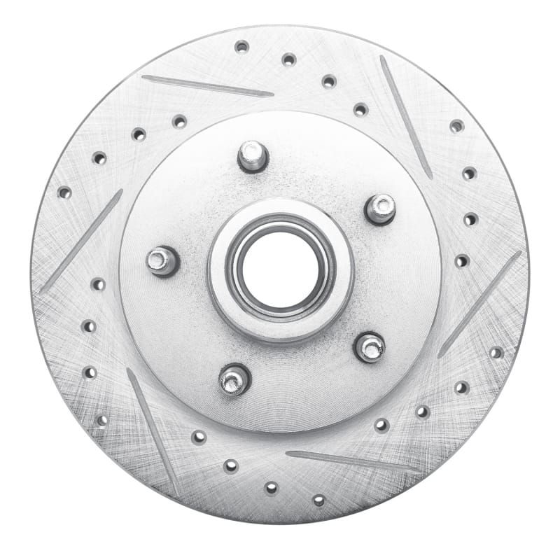 R1 Concepts — R1 86-92 Ford BRONCO II Front Right Drilled & Slotted Silver Brake Rotor
R1 Brake Rotor Drill