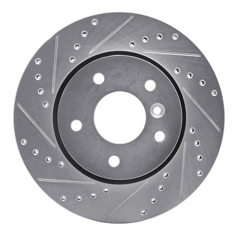 R1 Concepts — R1 1994-2002 Land Rover Range Rover Front Left Drilled & Slotted Silver Brake Rotor
R1 Brake Rotor Drill