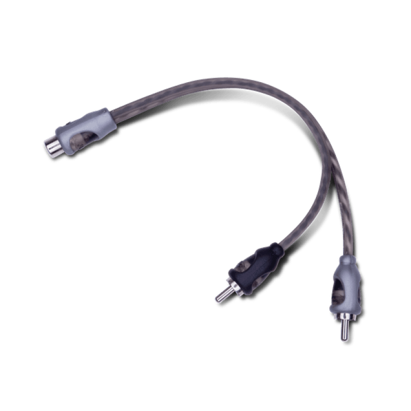 Rockford Fosgate — Rockford Fosgate Twisted Pair Y-Adapter 1 Female To 2 Male