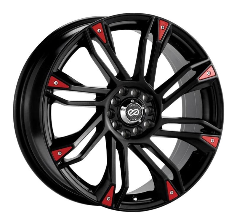 Enkei — Enkei GW8 17x7 5x100/114.3 42mm Offset 72.6 Bore Matte Black Wheel