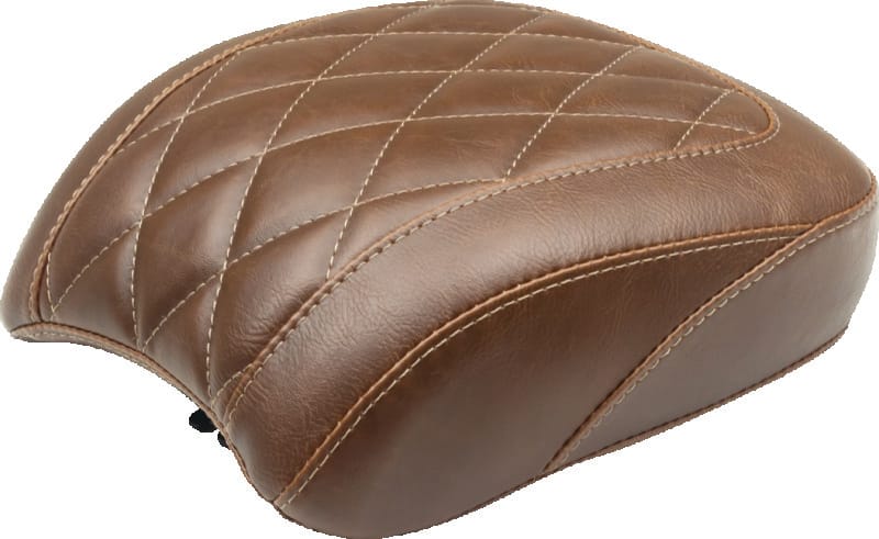 Mustang Motorcycle — Rear Diamond Stitch, Brown