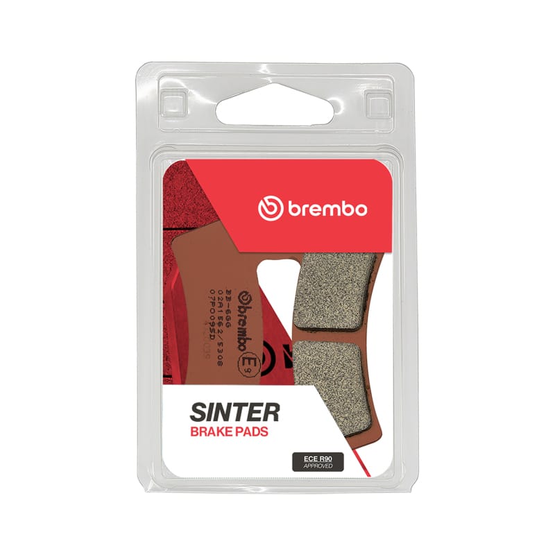 Brembo OE Powersports — Brembo OE 09-11 Polaris Outlaw MXR 450cc Sinter Brake Pad - Front