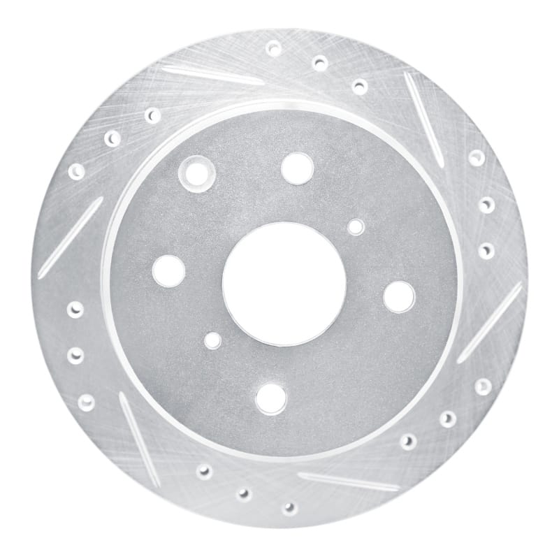 R1 Concepts — R1 83-84 Toyota Cressida Rear Right Drilled & Slotted Silver Brake Rotor
R1 Brake Rotor Drill