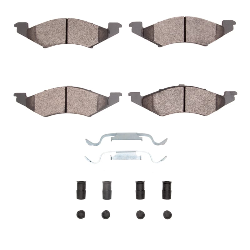 DFC — DFC 81-82 Ford EXP Front 5000 Advanced Semi Metallic Brake Pads and Hardware Kit
DFC Brake Pad Set