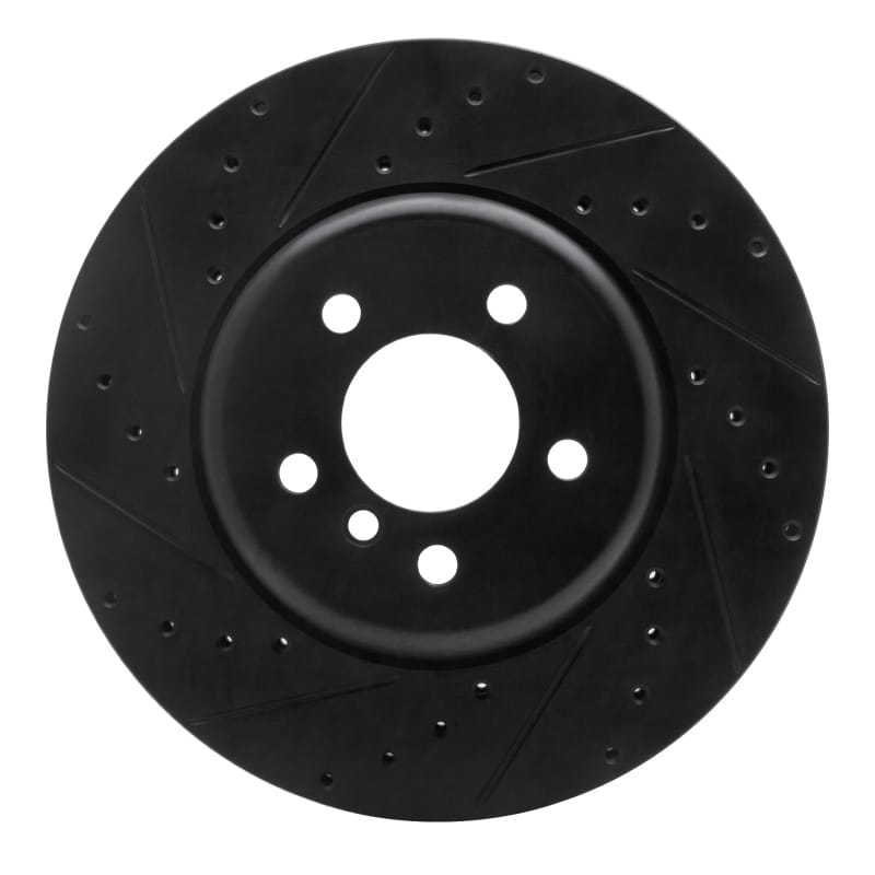 R1 Concepts — R1 11-19 BMW 640I Gran Coupe Front Left Drilled & Slotted Black Brake Rotor
R1 Brake Rotor Drill