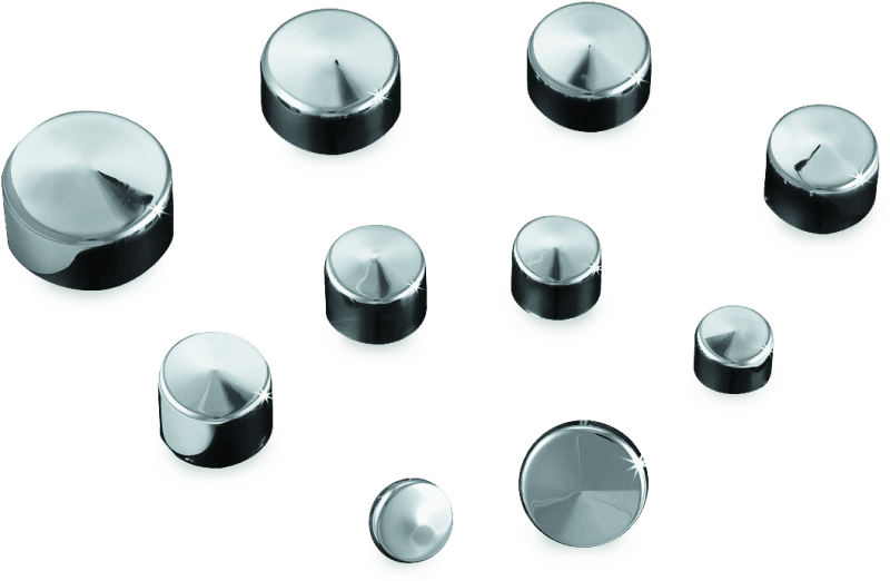 Kuryakyn — Kool Kaps 5/16 in. Engine Bolt Head Covers Chrome