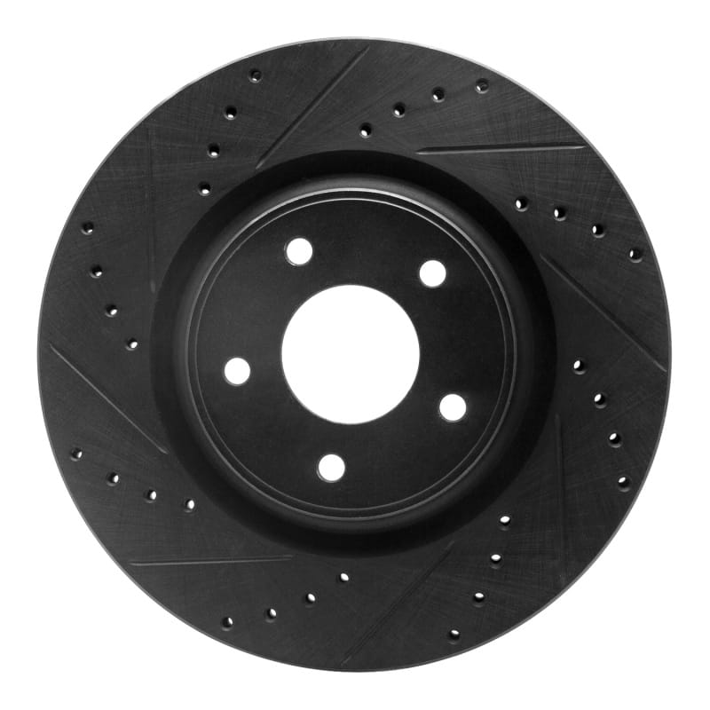 R1 Concepts — R1 14-19 Nissan X-Trail (Mexico) Front Left Drilled & Slotted Black Brake Rotor
R1 Brake Rotor Drill