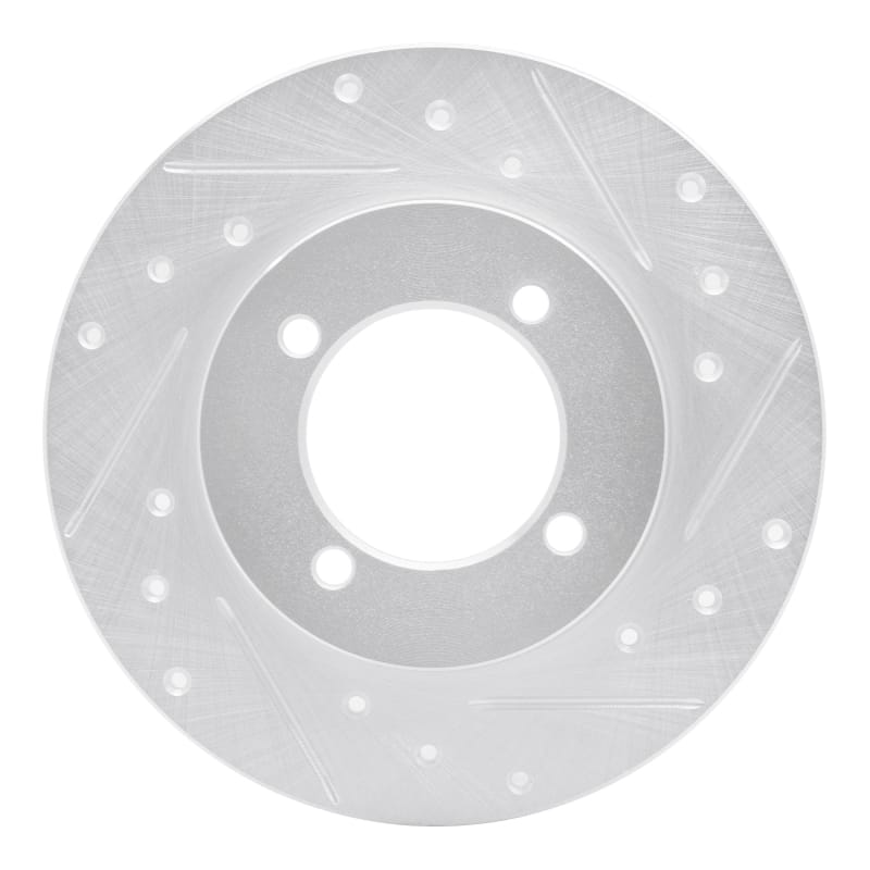 R1 Concepts — R1 74-75 Nissan 610 Front Right Drilled & Slotted Silver Brake Rotor
R1 Brake Rotor Drill