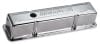 Moroso — Moroso Chevrolet Small Block Valve Cover - w/o Baffles - Stamped Steel Chrome Plated - Pair