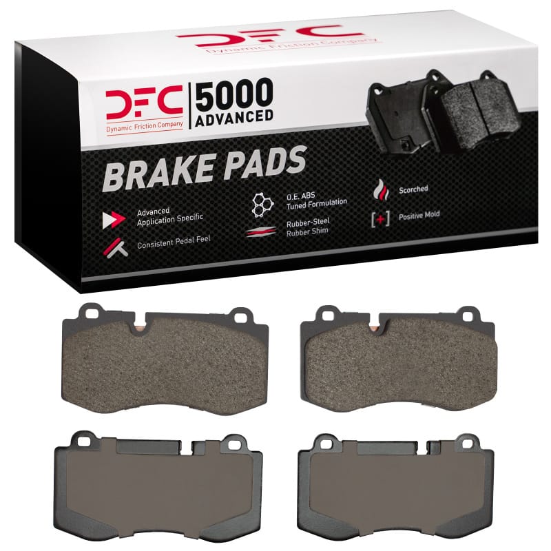 DFC — DFC 07-14 Mercedes-Benz CL600 Front 5000 Advanced Low Metallic Brake Pads
DFC Brake Pad Set
