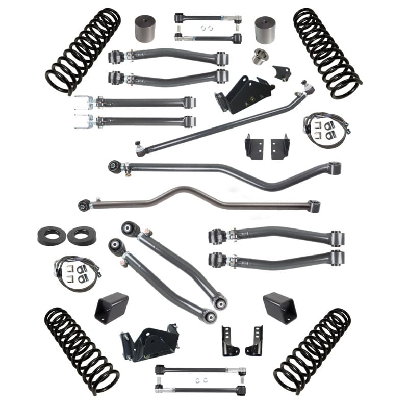 Synergy Mfg — Synergy 07-18 Jeep Wrangler JK 2 DR 4.0in Lift Stage 3 Suspension System