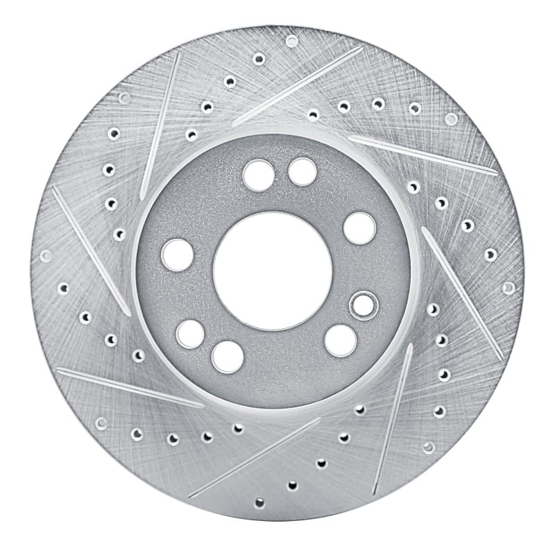 R1 Concepts — R1 91-99 Mercedes-Benz S350 Front Left Drilled & Slotted Silver Brake Rotor
R1 Brake Rotor Drill