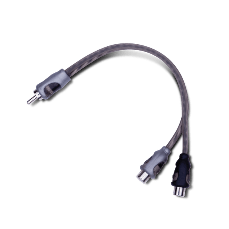 Rockford Fosgate — Rockford Fosgate Twisted Pair Y Adapter 1 Male to 2 Female