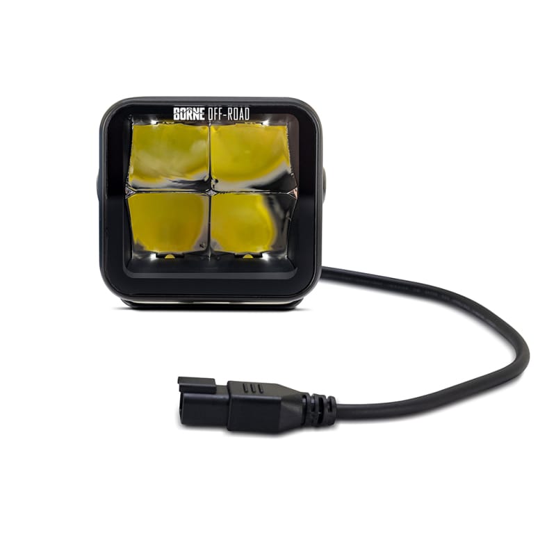 Borne Off-Road — Borne Off-Road Light Pods (Kit of 2) 3x3 Spot