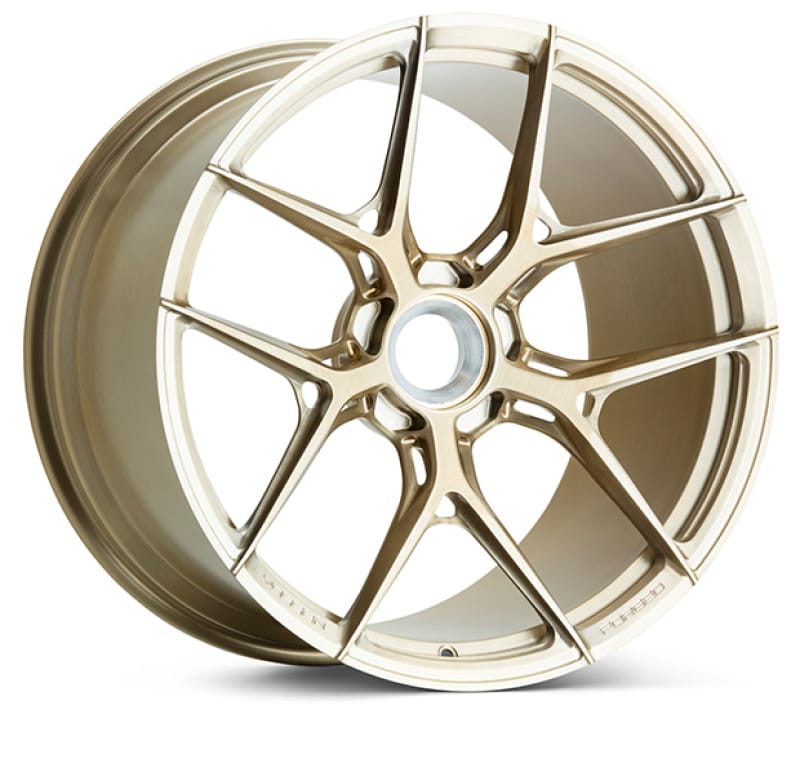 Vossen — Vossen Forged S21-01 - 21x10.5 - 5x132 - ET22 - 66.5 - Brushed Patina Gold Wheel - BMW M5 G9x Fitmen