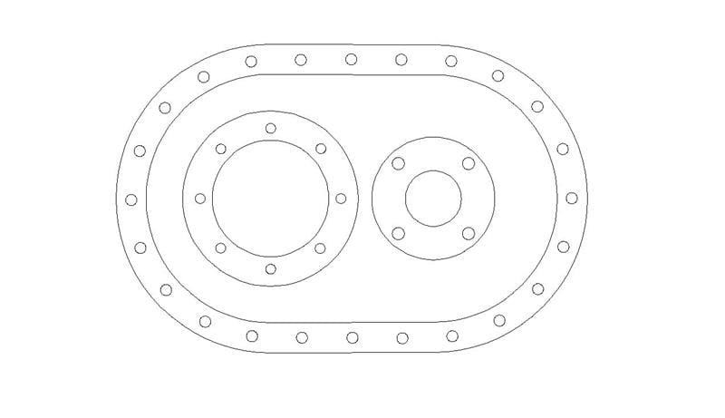 Cometic Gasket — NASCAR Fuel Cell Gasket Kit