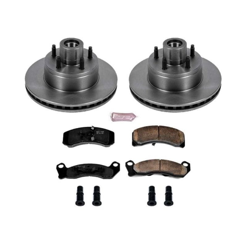 PowerStop — Power Stop 90-91 Mercury Colony Park Front Autospecialty Brake Kit