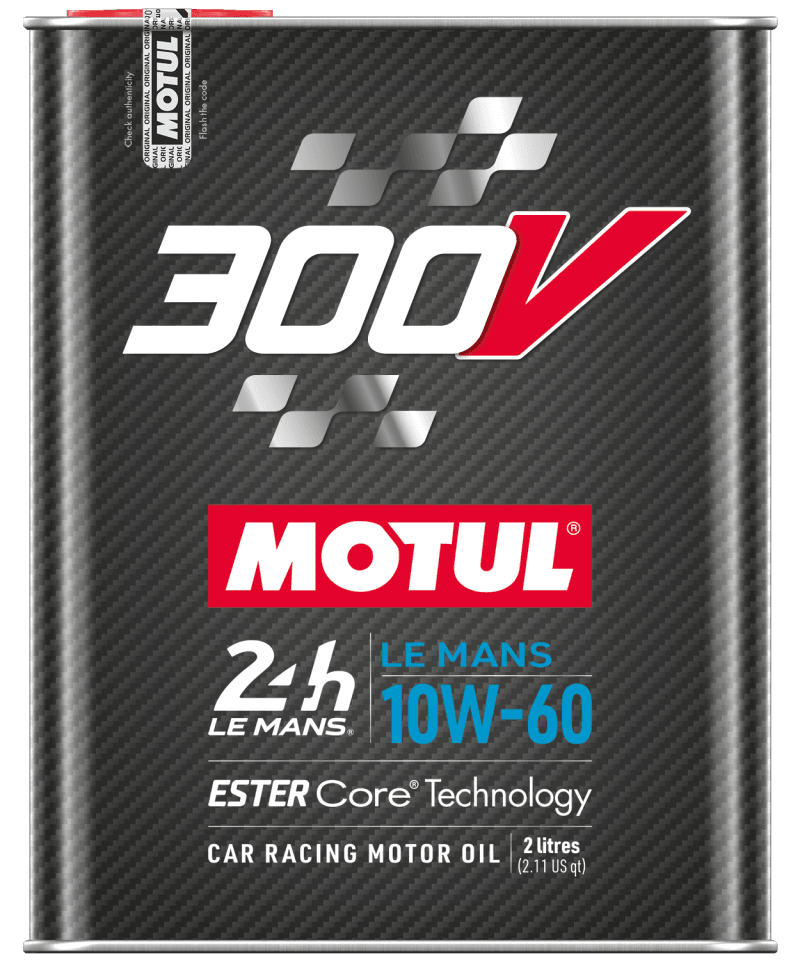 Motul — Motul 2L Synthetic-ester Racing Oil 300V Le Mans 10W60 10x2L
