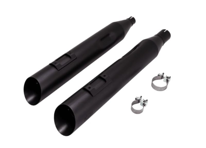 Vance and Hines — Vance & Hines HD 17-25 Touring Blackslash 450 S/OS Black Slip-On Exhaust