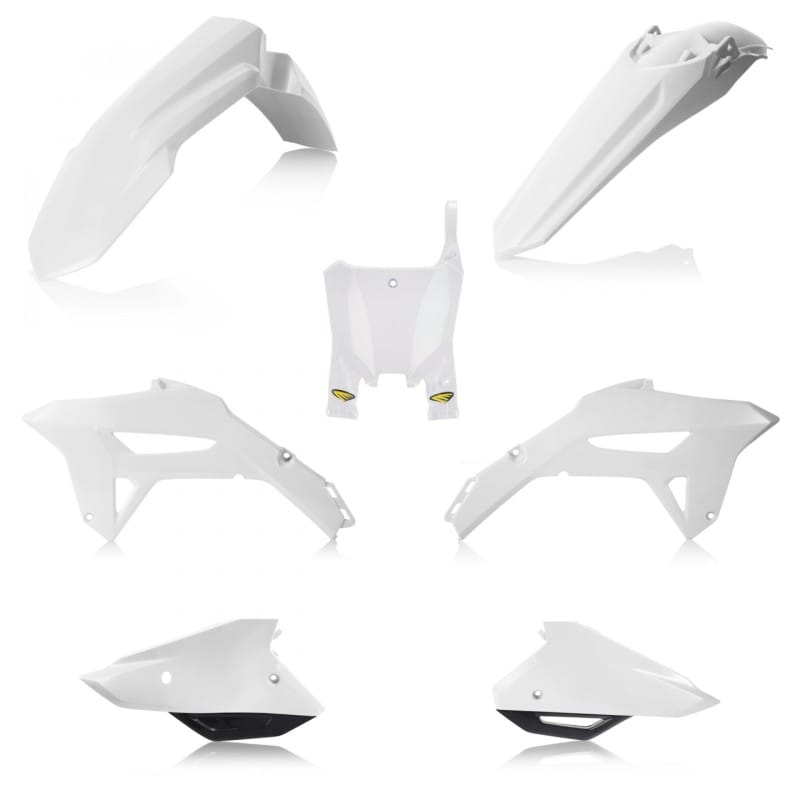 Cycra — Cycra 22+ Honda CRF250R 5-pc Replica Body Kit - White/Black