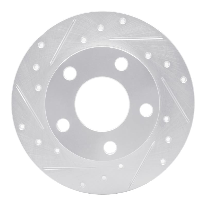 R1 Concepts — R1 85-00 Audi 5000S Quattro Rear Left Drilled & Slotted Silver Brake Rotor
R1 Brake Rotor Drill